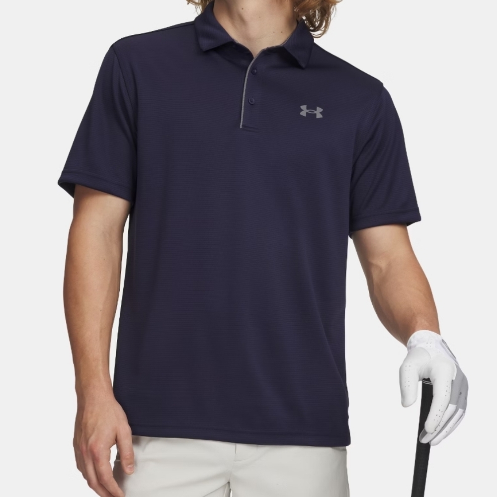 Under Armour Dark Blue Polo Shirt